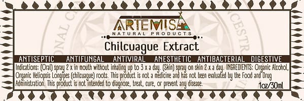 Chilcuague Herbal 1st Aid Information 1