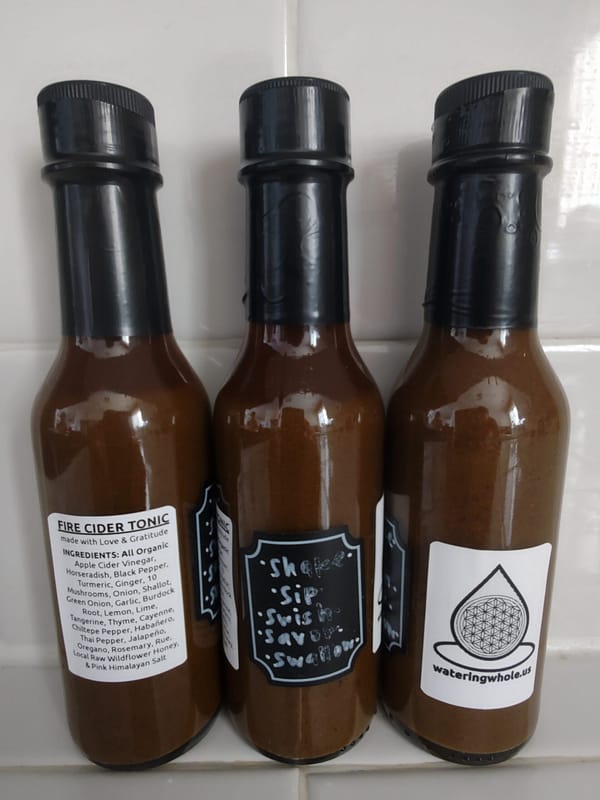 Fire Cider Tonic Elixir Main